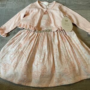 NWT American Princess Dress & Cardigan